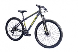 Quer vélo QUER Legend 29 NUMÉRO 3 29", Aluminium, 21 Vitesses, Frein À Disque MÉCANIQUE, Fourche DE Verrouillage (Anthracite-Yellow, S17)