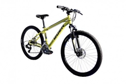 Quer vélo QUER Titan 26 NUMÉRO 1 26", Aluminium, 21 Vitesses, Frein À Disque MÉCANIQUE, Fourche (Yellow-Black, XS15)