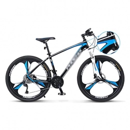 T-Day Vélo de montagnes T-Day VTT Vélo Mountainbike 33 Vitesses Vélo De Montagne 26 / 7.5 Pouces Roues avec Frein à Double Disque Cadre en Alliage D'aluminium pour Les Garçons Hommes Et WOME(Size:26 in, Color:Bleu)