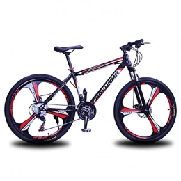 T-Day Vélo de montagnes T-Day VTT Vélo Mountainbike Suspension Avant pour Vélo De Montagne Adulte Unisexe 26"21 / 24 / 27 Vitesse VTT Vélo Convient Aux Hommes Et Femmes Passionnés De Cyclisme(Size:21 Speed, Color:Rouge)