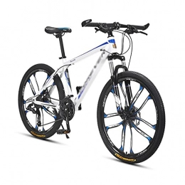 T-Day vélo T-Day VTT Vélo Mountainbike Vélo De 26 Pouces Vélo De Montagne 21 Vitesse Dual Disc Frein City Moutain Vélo Convient Aux Hommes Et Femmes Passionnés De Cyclisme(Size:27 Speed, Color:Bleu)