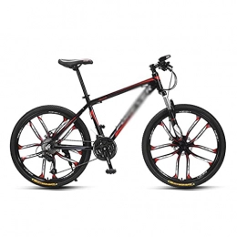 T-Day vélo T-Day VTT Vélo Mountainbike Vélo De Montagne Adulte 26"Roues De Roues 27 Vitesses Dérilleurs avec des Freins à Double Disque pour Les Garçons Filles Hommes Et WOME(Size:27 Speed, Color:Rouge)