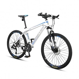 T-Day vélo T-Day VTT Vélo Mountainbike Vélos De Montagne Cadre en Acier 26 Pouces Muti Roues De Bronzage 24 / 27 Vélo Dual Disc Bicyclette pour Un Sentier, Une Piste Et des Montagnes(Size:27 Speed, Color:Bleu)