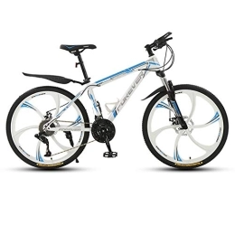 TRGCJGH Vélo de montagnes TRGCJGH Vélos De Montagne pour Hommes VTT Semi-rigides en Acier à Haute Teneur en Carbone Vélo De Montagne avec Siège Réglable à Suspension Avant, A-26inch21speed