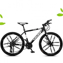 Suge Vélo de montagnes Vlo lectrique Pliant 26 Pouces Fat Tire Neige Vlo VTT Vlos, Double Frein Disque Hommes VTT, Vlo Sige rglable (Color : Black, Size : 27 Spee)