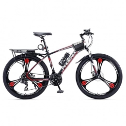 FBDGNG vélo VTT 27, 5" 24 vitesses pour homme, femme et adolescent avec double frein à disque et fourche avant de suspension (taille : 24 vitesses, couleur : bleu)