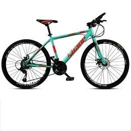 ZYZYZY vélo Vélo De Montagne Adulte Amortissement Super Lumière Haute-Acier De Carbone Vélo De Route Vitesse Variable Frein à Disque Tous Les Terrains VTT Vélo De Course Vitesse C-21 24 Pouces