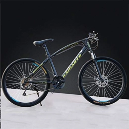 Lxyfc Vélo de montagnes Vélo De Montagne VTT Vélo de Montagne Montagne Vélos for femmes des hommes 26" VTT Suspension avant Ravine vélo 21 / 24 / 27 double frein à disque délais carbone Frame Steel VTT Tout-Terrain Bike Vélo De