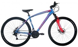 COPPI Vélo de montagnes Vélo pour homme VTT 29 Reaction 21 V Coppi - H43 - Bleu - Rouge