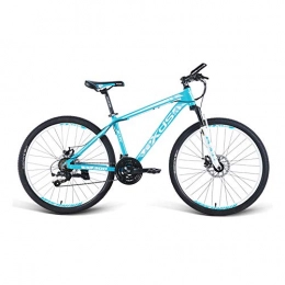 Yuxiaoo Vélo de montagnes Vélo, VTT 21 vitesses, vélo de choc, avec cadre en alliage d'aluminium et roues de 26 pouces, pour adultes et adolescents, facile à installer, antidérapant / C / 168x77cm