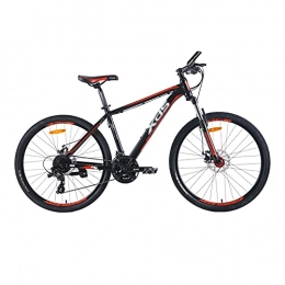 Yuxiaoo Vélo de montagnes VéLo, VTT de 26 Pouces, VéLo Tout-Terrain 24 Vitesses, Cadre en Alliage D'Aluminium Ultra LéGer, Pour Adultes Et Adolescents, Frein à Double Disque / A / 168x95cm