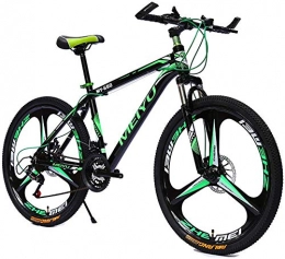 WJJH Vélo de montagnes WJJH Vélo de Route Vélos de Montagne, 26 Pouces Roues Mountain Trail Bike, 3 Branches 27 Vitesses en Alliage d'aluminium Vélos Cadre avec Deux Freins à Disque, Vert