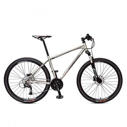 WYN Vélo de montagnes WYN Chrome Molybdenum Steel Mountain Bike Bicycle Racing Cross Country, Chrome Silver Black, Other