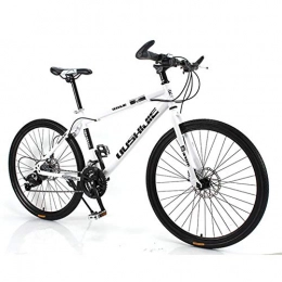 WYN Vélo de montagnes WYN Vitesse de vélo de Montagne pour étudiant Adulte, Blanc, 26 Pouces (165-185 cm)