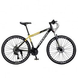 Yirunfa vélo Yirunfa VTT Vélo 26 Pouces en Aluminium 27 Vitesses, Suspension verrouillable, Frein à Double Disque Convient à Partir de 165-180 cm, pour Filles, Garçons, Hommes et Femmes