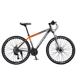 Yirunfa Vélo de montagnes Yirunfa VTT Vélo 27.5 Pouces en Aluminium 30 Vitesses, Suspension verrouillable, Frein à Double Disque Convient à Partir de 170-195 cm, pour Filles, Garçons, Hommes et Femmes