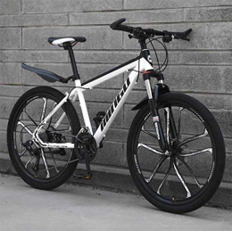 YOUSR Vélo de montagnes YOUSR Vélo De Cross-Country pour Adultes, Cadre en Acier à Haute Teneur en Carbone - Vélo De Montagne Hardtail De Commuter City 21 Speed