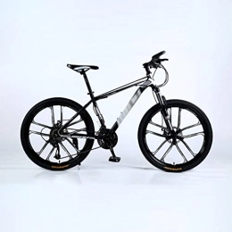 ZBL Vélo de montagnes ZBL Vélo de Montagne Adulte 26 Pouces Roues en Une pièce vélo à Vitesse Variable Frein à Disque à Suspension complète Choc vélo Tout-Terrain