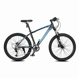 ZHIFENGLIU vélo ZHIFENGLIU Vlo De Montagne Vitesse Variable pour Adultes, Amortisseur Complet en Alliage D'aluminium De 26 Pouces 27 Vitesses, Frein Double Disque, Vlo De Montagne Autotract, Dark Blue