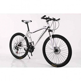 ZTBXQ Vélo de montagnes ZTBXQ Sports de Plein air Banlieue Ville vélo de Route vélo Cadre de Montagne VTT Acier à Haute teneur en Carbone 21 Vitesses 26"Roue Montagne Freins à Disque Bleu