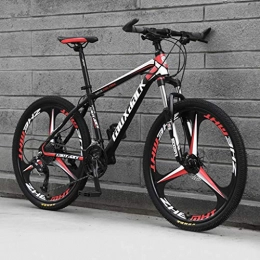 ZXCVB Vélo de montagnes zxcvb Vélo de Montagne Vélo 21 / 24 Vitesses avec Suspension Complète, Vélo De Montagne en Acier Au Carbone De 26 Pouces, Vélo De Piste À Vitesse Variable pour Hommes Et Femmes