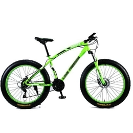 KOOKYY vélo KOOKYY Vélo de montagne VTT Fat Tire Bikes Amortisseurs Vélo Vélo Vélo Neige (Couleur : vert)