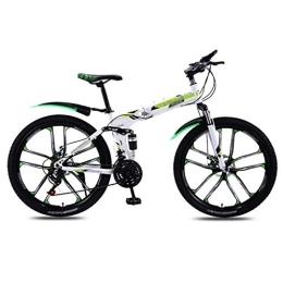 Liudan vélo Liudan Vélo Pliant d'extérieur Pliant de vélo de Montagne Vélo de Variable Adulte et Femmes Hommes Speed ​​Double Shock Absorber Étudiant Ultra-léger Hors Route Portable 26 Pouces vélo vélo Pliable