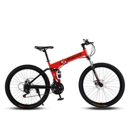 ZXC vélo ZXC 26 Pouces Hommes et Femmes de Course vélo de Montagne à Vitesse Variable vélo Pliant Double Absorption des Chocs vélo en Plein air étudiant vélo Portable