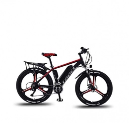 AISHFP vélo Adulte 26 Pouces électrique Mountain Bikes, 36V Batterie au Lithium Aluminium Cadre en Alliage, écran LCD Multifonction vélo électrique, 27 Vitesse, D, 10AH