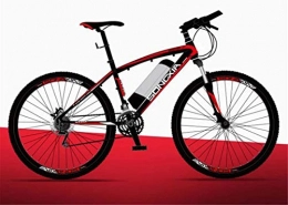 Clothes Vélos de montagne électriques CLOTHES Commuter City Road Bike, Vélo électrique, 26" VTT for Adultes, Tout Terrain Vélos, 30 km / H Safe Speed ​​Endurance 100 km Amovible au Lithium-ION, Intelligent Ebike, Unisexe