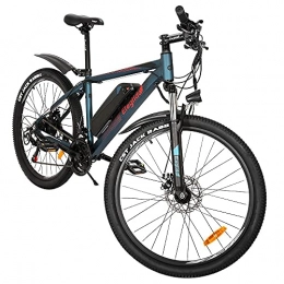 Eleglide vélo Eleglide Vélo Électrique M1 / M1 Plus, Vélo Électrique en Montagne pour Adulte, Moteur 250 W, Batterie 7, 5Ah / 12, 5 Ah Amovible, écran LED, Shimano 21 Vitesses, VTT Electrique Homme Femme