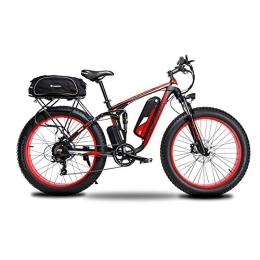 Extrbici vélo Extrbici Vélo Electrique pour Homme et Femme Suspension Totale Batterie au Lithium Frein à Disque Hydraulique XF800 48 V 13 Ah Rouge