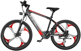 Fangfang vélo Fangfang Vélos électriques, Vélo de Montagne électrique 26 Pouces pour Adulte, vélo électrique de Pneu Gras pour Adultes Neige / Montagne / Plage ebike avec Batterie Lithium-ION, Bicyclette (Color : Red)