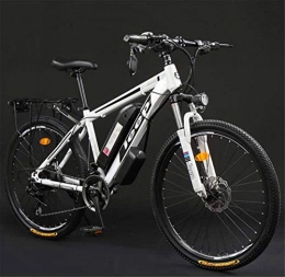 Fangfang vélo Fangfang Vélos électriques, Vélo de Montagne électrique de 26 Pouces Adulte, Batterie au Lithium 36V Batterie au Lithium Haute Carbone à vélo électrique 24 Vitesses, avec écran LCD, Bicyclette