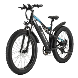 KELKART vélo KELKART 17Ah 48V Vélo Électrique Adulte Pneu Épais VTT Système de Freinage Hydraulique Avant et Arrière XOD Double Absorption des Chocs Avant et Arrière