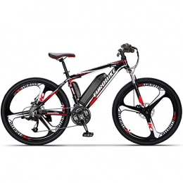 QININQ vélo QININQ Vélos Électriques pour Adultes, en Alliage De Magnésium Ebikes Vélos Tout Terrain, 26" 36V 250W Amovible Au Lithium-ION Montagne Ebike, pour Travail des Hommes Voyage À Vélo en Plein Air