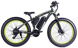 RDJM Vélos de montagne électriques RDJM VTT Electrique 1000W Vélo électrique, 26" Mountain Bike, Fat Tire Ebike, 48V 13Ah Batterie Lithium-ION Suspension Fourche VTT (Color : Black)