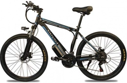 RDJM vélo RDJM VTT Electrique 350W vélo électrique 26" Adultes Vélo électrique / VTT électrique, vélo électrique avec Amovible 10 / 15Ah Batterie, Professional 27 Gears Speed ​​(Bleu) (Size : 15AH)