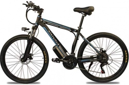 RDJM vélo RDJM Vélo Électrique en Montagne 350W vélo électrique 26" Adultes Vélo électrique / VTT électrique, vélo électrique avec Amovible 10 / 15Ah Batterie, Professional 27 Gears Speed ​​(Bleu) (Size : 10AH)