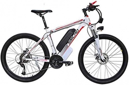 RDJM Vélos de montagne électriques RDJM Vélo Électrique en Montagne VTT électrique for Adultes avec 36V 13Ah Lithium-ION E-Bike avec LED Phares 21 Speed ​​26 '' Tire