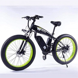 RDJM vélo VTT Electrique, 26" Electric Mountain Bike avec Lithium-Ion36v 13Ah Batterie 350W Haute Puissance Moteur en Aluminium vélo électrique avec écran LCD Convient, Rouge (Color : Green)