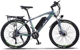 RDJM vélo Vtt electrique, 26 vélos électriques for adultes 350W en alliage d'aluminium Mountain Bikes E- avec 36V13ah Batterie au lithium et contrôleur, double frein à disque 27 Vitesse vélo Boost Endurance 90
