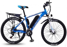 WJSWD vélo Vélo électrique de neige - 66 cm - Double disque de frein - Amortisseur de choc - Changement de puissance - Phare LED - Affichage extérieur - Batterie au lithium - Pour adultes et adultes