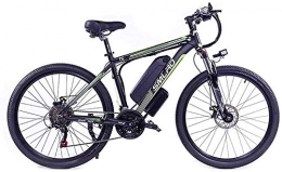 Fangfang vélo Vélos électriques, 26 dans le vélo électrique pour adulte 48v10ah350W batterie de lithium de haute capacité avec verrou à batterie 27 vitesses Vélo de montagne avec instrument LCD et phares LED Commut