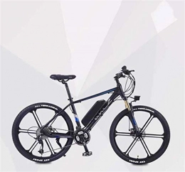 Fangfang vélo Vélos électriques, Vélo de montagne électrique de 26 pouces adulte, batterie au lithium 36V Batterie de 27 vélos électriques, cadre en alliage d'aluminium à haute résistance, roues en alliage de magné