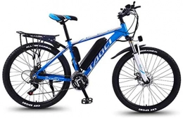 WJSWD vélo WJSWD Vélo électrique de montagne pour adulte - Batterie lithium-ion amovible de grande capacité (36 V, 13 Ah) - 30 vitesses - 3 modes de fonctionnement - Batterie au lithium - Pour adultes