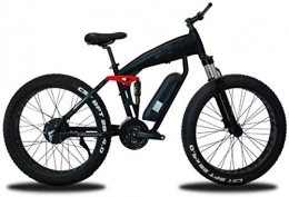 WJSWD vélo WJSWD Vélo électrique de neige, 26 pouces, 36 V 10 A, absorption des chocs, batterie au lithium, pour adultes