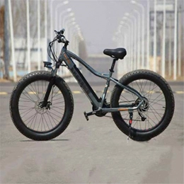 WJSWD vélo WJSWD Vélo électrique de neige de 66 cm, vélo électrique 36 V 350 W sans balais en alliage d'aluminium 27 vitesses, écran LCD, batterie au lithium pour adultes